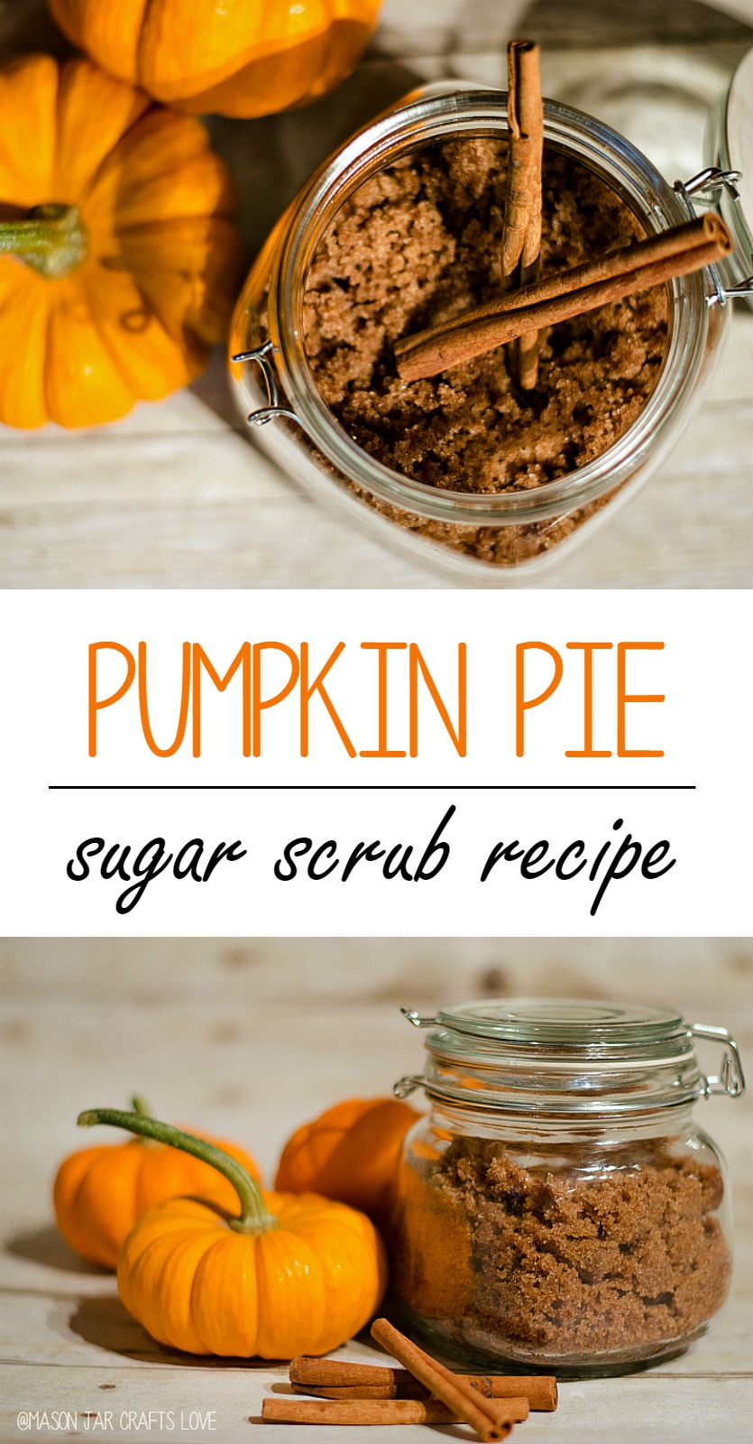 Sugar Scrub Recipe: Pumpkin Pie Spice