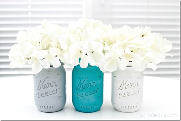 Painted-mason-jars
