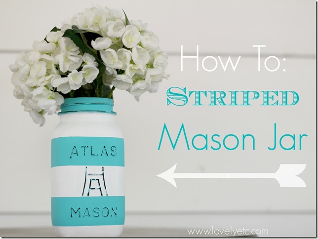 how-to-painted-striped-ball-jar