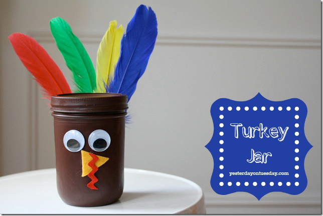Turkey-Jar-Craft Yesterday on Tuesday
