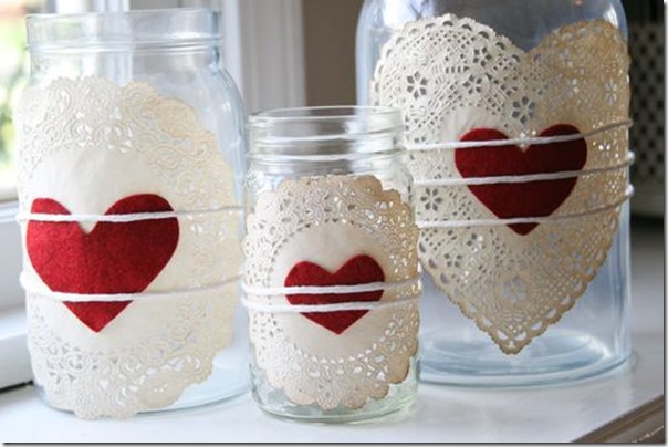 valentine-mason-jar-doilies and heart at crescendo