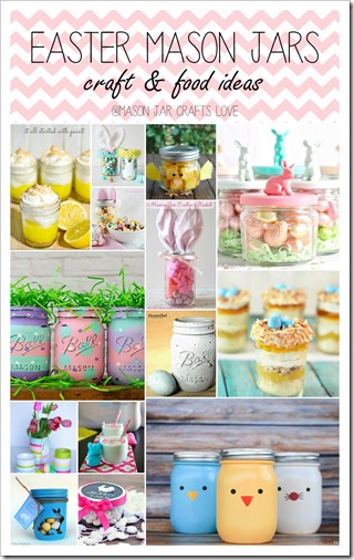 mason jar crafts for Easter