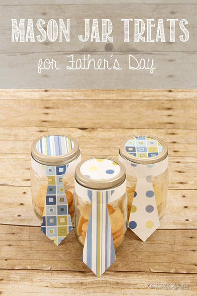 Father's Day Gift Idea: Mason Jar Craft