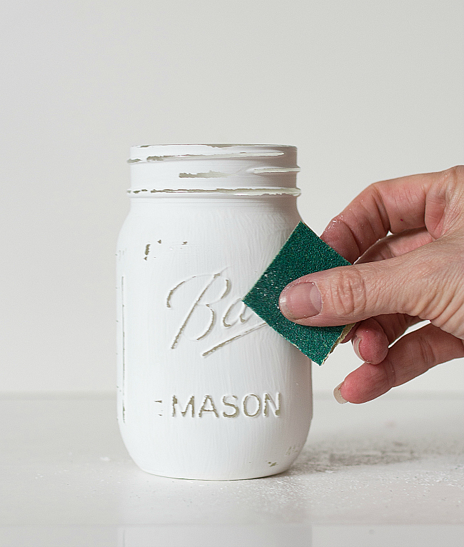 Mason Jar Craft Ideas: Baseball Uniform Mason Jar