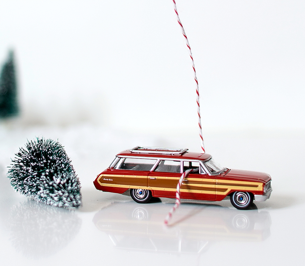 Mason Jar Craft for Christmas: Car In Jar Snow Globe