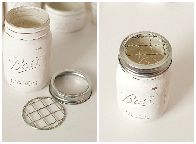 Mason Jar Crafts Ideas for Bathroom Storage