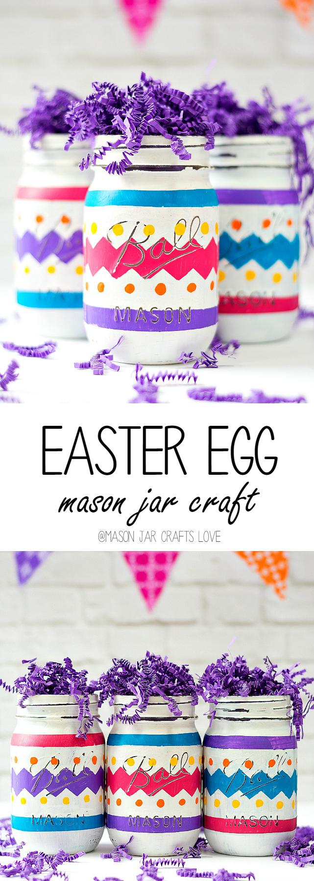 Easter Craft Ideas in Mason Jars