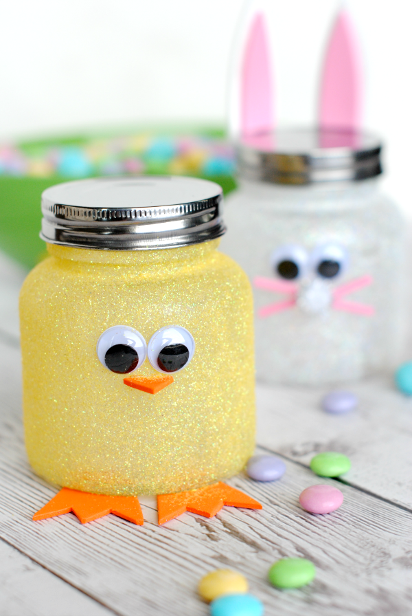 Mason Jar Easter Craft Ideas with jars