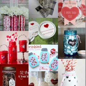Mason Jar Crafts for Valentine's Day