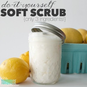Homemade Soft Scrub Recipe