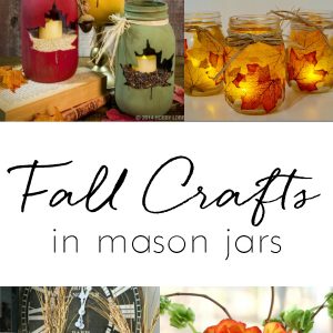 Fall Mason Jar Craft Ideas