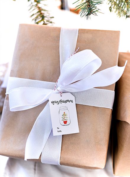 Mason Jar Christmas ... and Holiday ... Gift Tags - Mason Jar Crafts Love