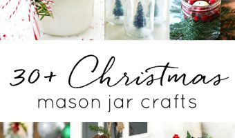 Christmas Mason Jar Craft Ideas - Mason Jar Crafts for Christmas - Mason Jar Holiday Crafts - Mason Jar Gift Ideas