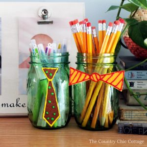 Father's Day Mason Jar Kid Craft - Easy Father's Day Craft Ideas for kids