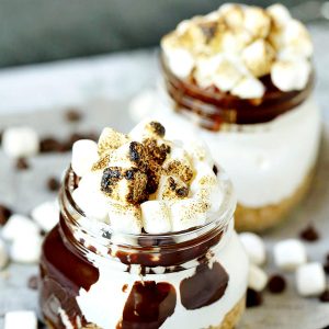 S'mores in Jars