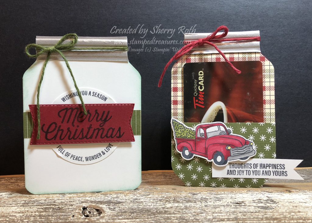 Mason Jar Holiday Gift Card Holders. Mason Jar Christmas Gift Card Holder Ideas. Creative ways to Package Gift Cards in Mason Jars.