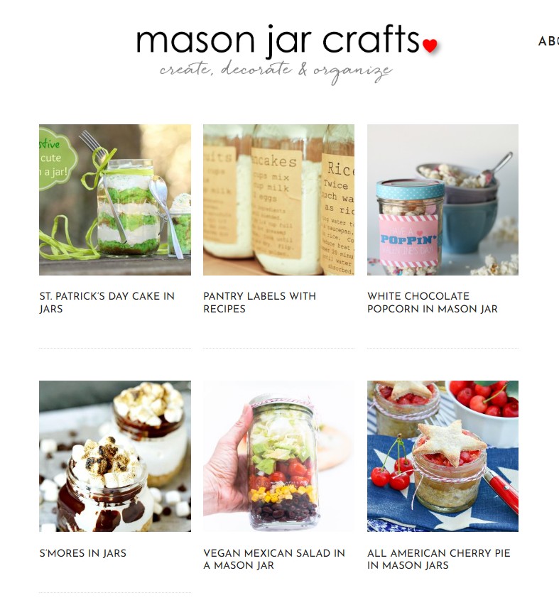 Mason Jar Recipe Ideas. Recipes in Mason Jars. Food Gifts in Mason Jars.
