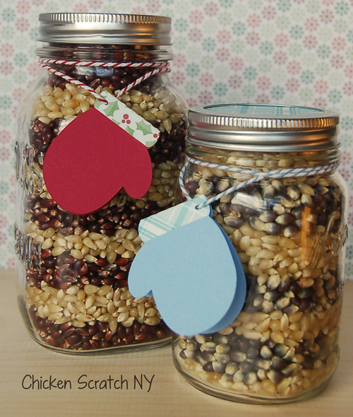 Popcorn in Mason Jars. Popcorn Recipe Ideas for National Popcorn Day. Gourmet Popcorn Recipes. Popcorn Mason Jar Gift Ideas. Popcorn Mason Jar Wedding Favor Ideas.