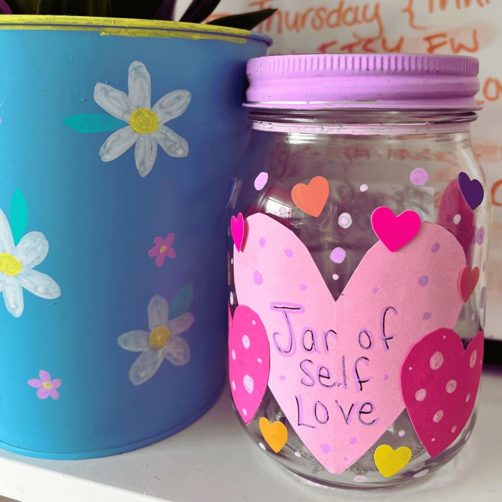 Valentine's Mason Jar Crafts for Kids - Kid's Crafts Ideas for Valentine's Day with Mason Jars.