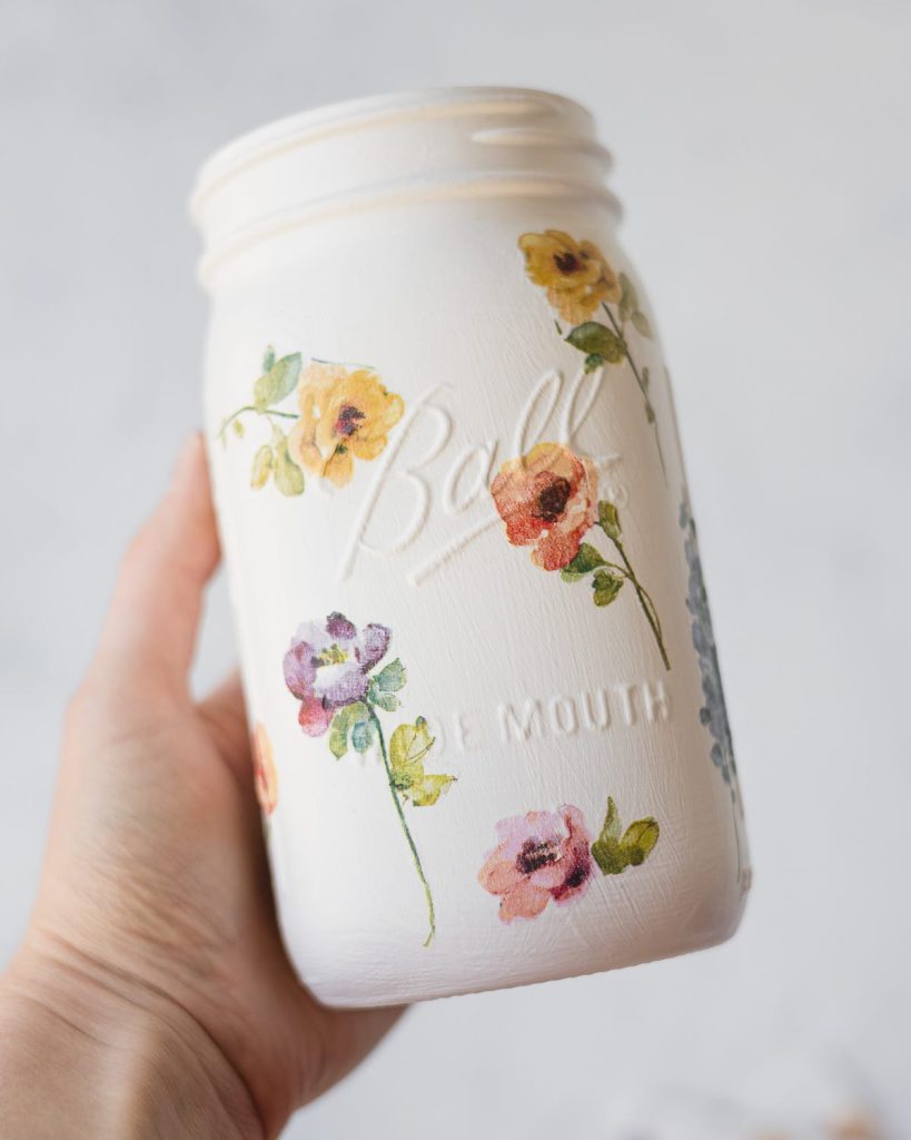 Floral Decoupage Mason Jar Craft. Summer Mason Jar Crafts. Kid's Craft for Summer with Mason Jars. Coastal Mason Jar Ideas. Painted Mason Jars for Summer. Mason Jar Planters. Twine Wrapped Mason Jar Crafts. Firefly Mason Jars. Mason Jar Votives for Summer.