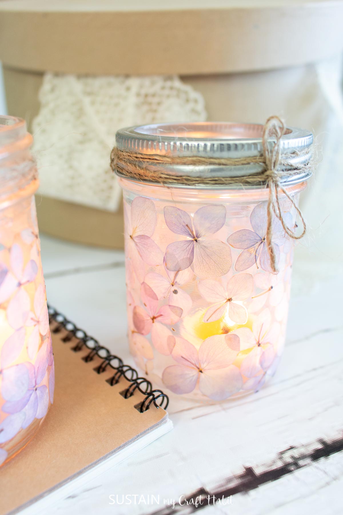 Pressed Flower Mason Jar Luminaries. Summer Mason Jar Crafts. Kid's Craft for Summer with Mason Jars. Coastal Mason Jar Ideas. Painted Mason Jars for Summer. Mason Jar Planters. Twine Wrapped Mason Jar Crafts. Firefly Mason Jars. Mason Jar Votives for Summer.